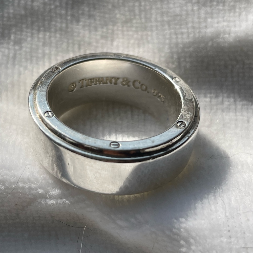 Tiffany & Co. Sterling Silver “Metropolis” Collection Ring - Picture 4 of 6
